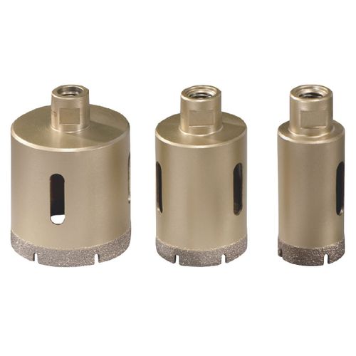 Metabo Set de couronnes diamantées pour carrelage « Dry », 3 pièces - 62832200