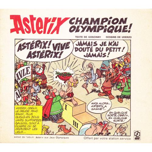 Asterix Champion Olympique