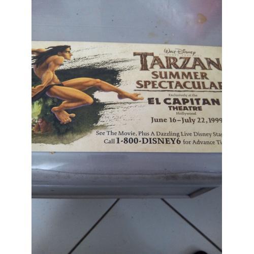 Tarzan - Walt Disney - Chris Buck - Kevin Lima - Edgar Rice Burroughs - Synopsis En Anglais Photos Couleur Du Film 1999