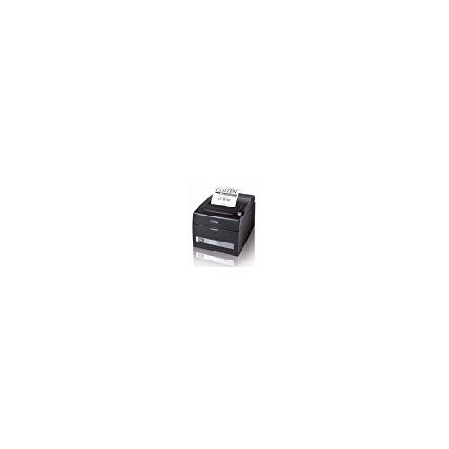 Citizen CT-S310II - Imprimante de reçus - deux couleurs (monochrome) - thermique en ligne - Rouleau (8 cm), Rouleau (5,8 cm) - 203 dpi - jusqu'à 160 mm/sec - USB, LAN - outil de coupe - noir