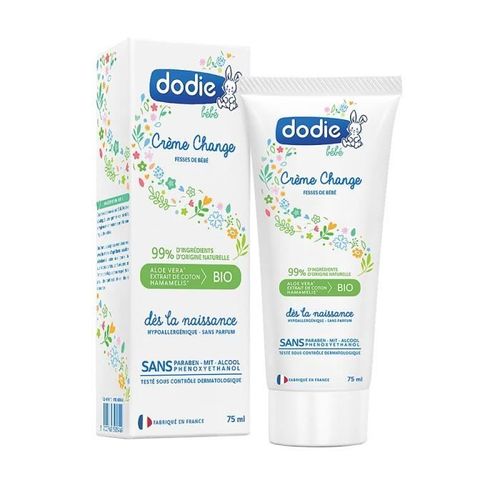 Dodie Creme Change Sans Parfum Tube + Etui 75 Ml