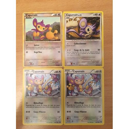4x Capumain (Pokemon)