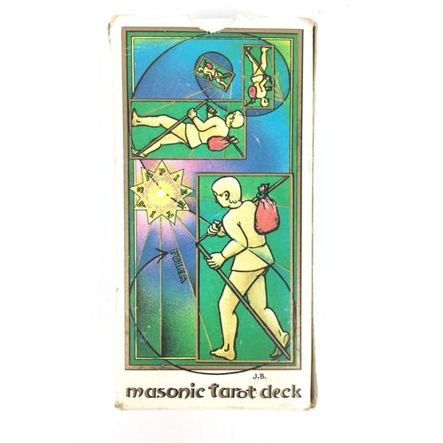 Masonic Tarot Deck Jeu 78 Cartes Maçonnique De Jean Beauchard