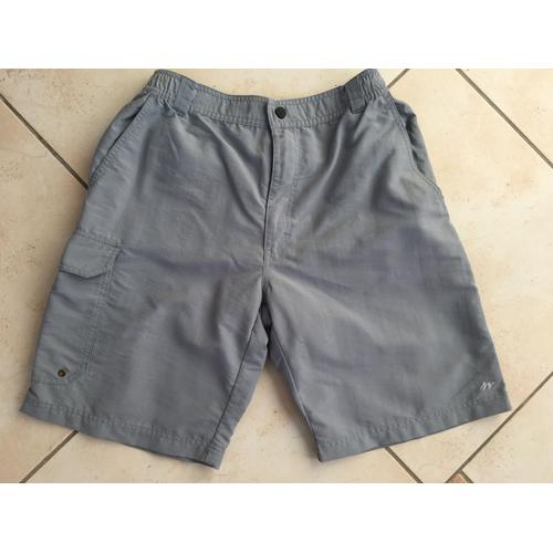 Short Quechua Homme 40 Gris