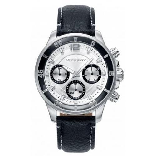 Viceroy Watches Mod. Icon 42223-05 - Stainless Steel - Polyurethane - Chronograph - Date - 42mm - 50 Meters