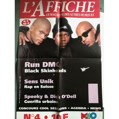 Poster L'affiche "Run-Dmc" Mai 1993