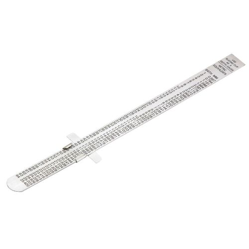 Bahco Règle flexible en acier, 160mm, mm+zoll - 1179-flx