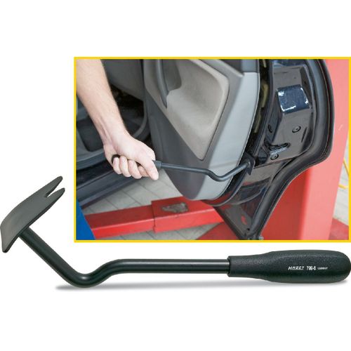 Hazet Levier pour le démontage des garnitures de porte - Longueur totale: 260 mm - 799-6