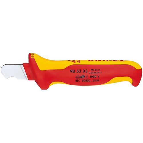 Knipex Couteau à dégainer pour câbles ronds 170 mm - 98 53 03