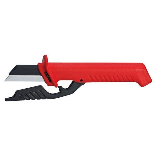 Knipex Couteau d'électricien pour câbles avec lame interchangeable 190 mm - 98 56 SB