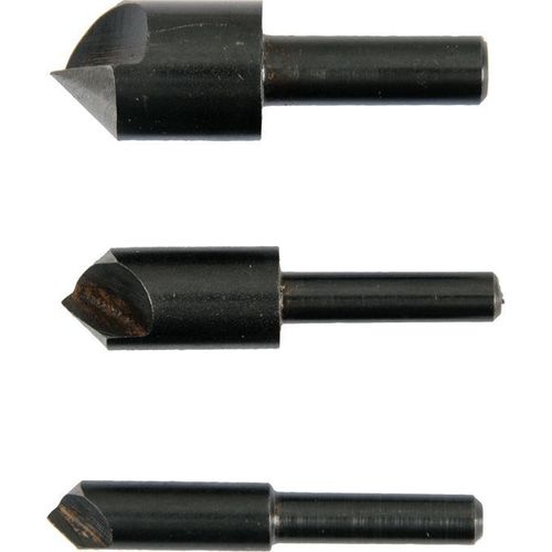 KWB Jeu de fraises en acier-outils, 3 pièces - 511100