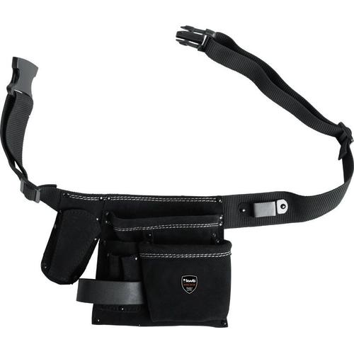 KWB Pochette ceinture porte-outils, cuir, avec ceinture en nylon - 906610