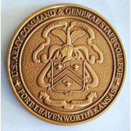 Insigne Médaille Us Américaine De L'army Command And General Staff Collège Coin École De Guerre