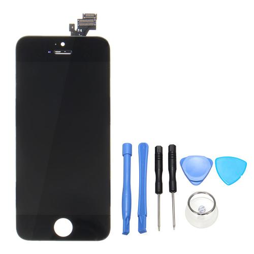 Lcd Écran Tactile + Outils Pour Iphone 5 Noir