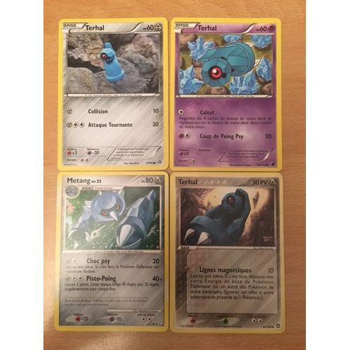 3x Terhal + Metang (Pokemon)