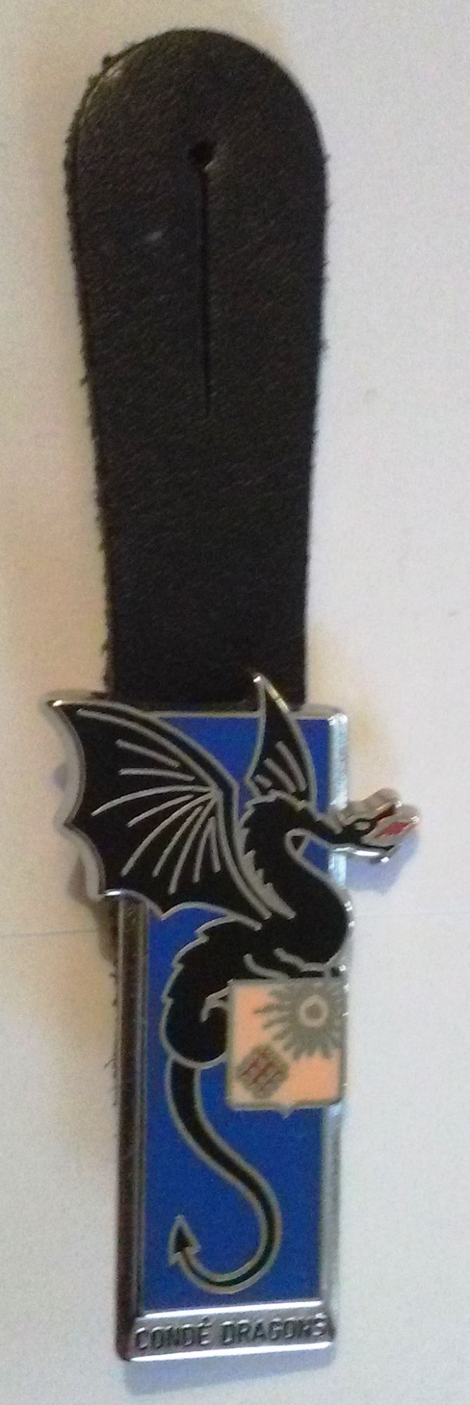 2 Ème Rd Régiment De Dragons Condé Fontevraud Laon Couvron Arme Blindée Cavalerie Chars Insigne Régimentaire
