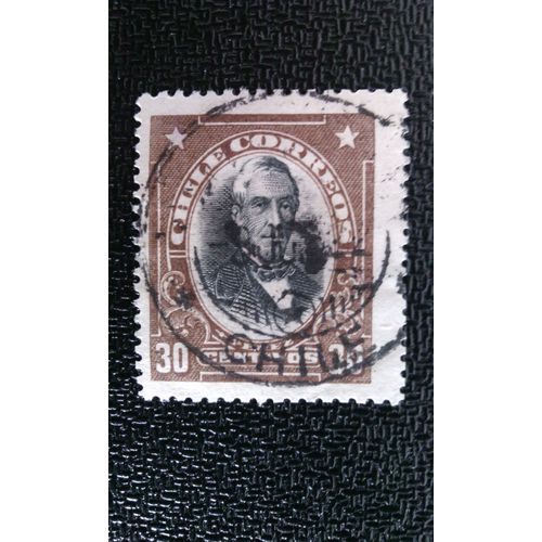 Timbre Chili ( Yt 96 ) 1911 José Joaquín Pérez (1801-1889)