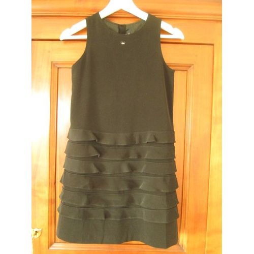 Robe Noire Lili Gaufrette Taille 12 Ans