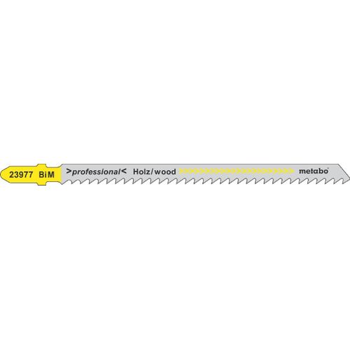 5 lames de scies sauteuses, bois, profess. 105 / 3,0 mm Metabo - 623977000