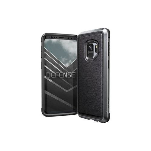 X-Doria Defense Lux Noir Cuir - Coque De Protection Pour Samsung Galaxy S9