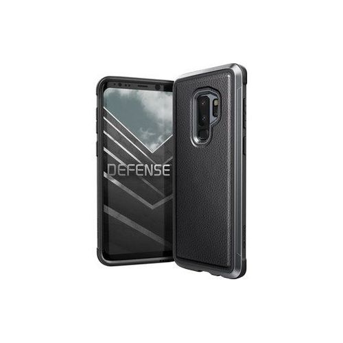 X-Doria Defense Lux Noir Cuir - Coque De Protection Pour Samsung Galaxy S9+