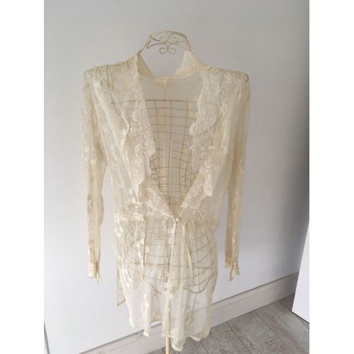 Manteau Chemise Longue D¿Ete Dentelle