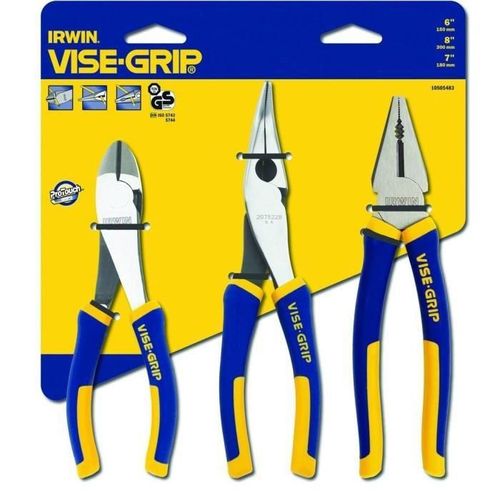 IRWIN Jeu de 3 Pinces Pro touch