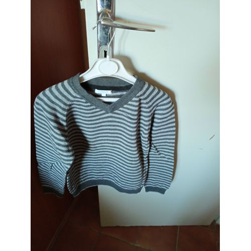 Pull Jacadi 8 Ans,95% Coton,5% Cachemire