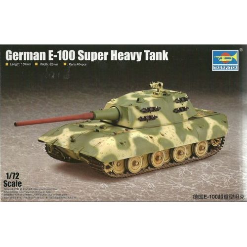 Trumpeter 1:72 07121: Allemand Stug E-100 Tank Lourd-Trumpeter