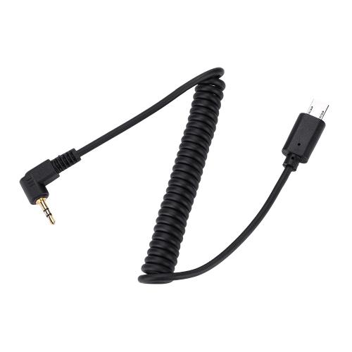 RM-VPR1 Câble de d¿¿clenchement S2 3,5 mm/2,5 mm pour Sony A7Iii A9/A99 ii A7 ii A6500 (2,5 mm S2)
