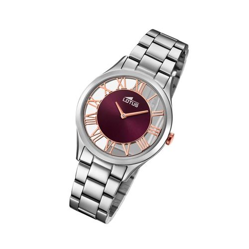 Lotus Montre Femme Trendy Analogique Quartz Acier Inoxydable Argent Ul18395/5
