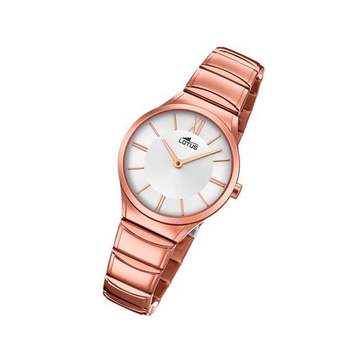 Lotus Montre Femme Minimalist Analogique Quartz Acier Inoxydable Ros? Ul18490/1