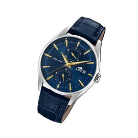 Montre-Bracelet Lotus Homme Bleu Analogique 18523/3 Bracelet Cuir Ul18523/3