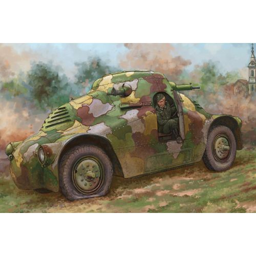 Hobbyboss 1:35 Skoda Pa-2 Tortue Armé Véhicle Kit-Hobby Boss