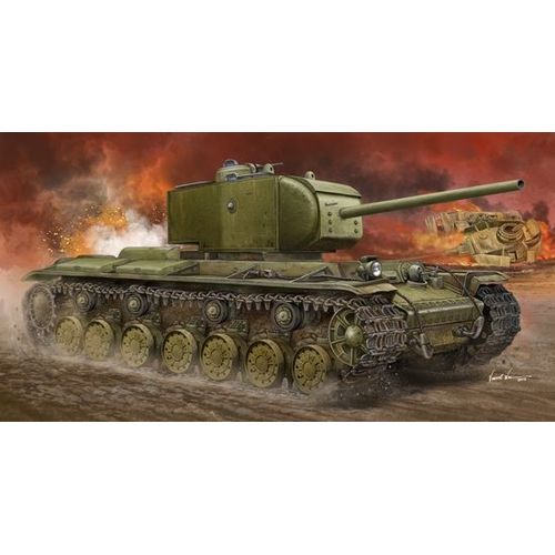 Prototype De Char Super Lourd Sovietique Kv-220 - Kit Trumpeter 1/35 N° 05553-Trumpeter