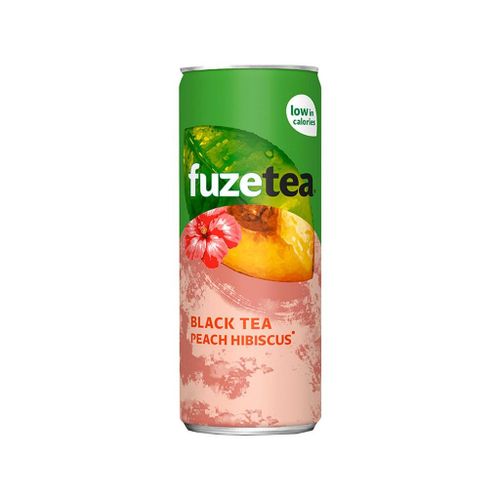 Fuze Tea Thé Noir Pêche Hibiscus 25cl (Pack De 24)