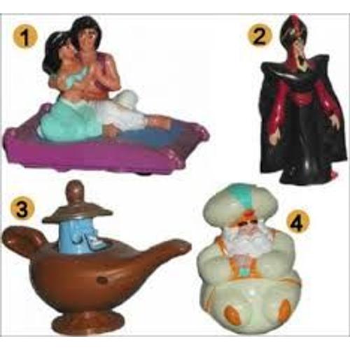 Aladdin 4 Figurines Happy Meal Série Complète 1993