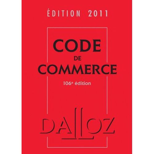 Code Du Commerce