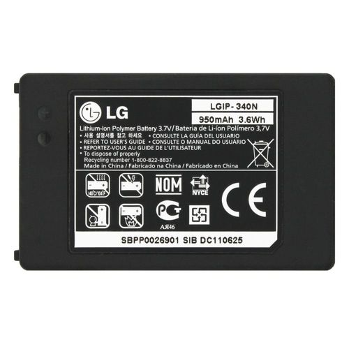 Batterie Origine Neuve Lg Lg-Ip340n Pour Kf900 Prada
