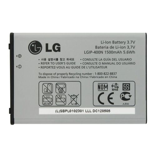 Batterie Origine Neuve Lg Lg-Ip400n Pour Gt540 Optimus