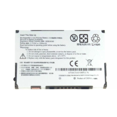 Batterie Origine Neuve Htc 35h00074-00m Bas100 Pour Hermes Hermes 200 Hermes 300 Tytn