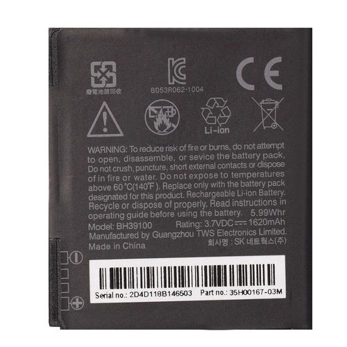 Batterie Origine Neuve Htc 35h00167 Bh39100 Pour Radar Vivid
