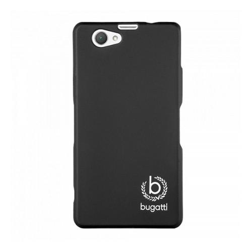 Coque Bugatti Clip On Cover Noire Pour Sony Xperia Z1 Compact