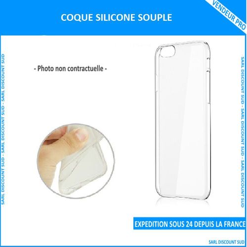 Coque En Silicone Souple Pour Iphone 6+ Plus Transparente