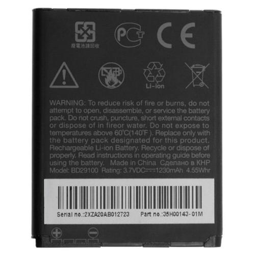 Batterie Origine D'occasion Htc Bas460 Pour Hd3 Hd7 Wildfire S