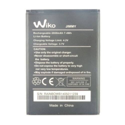 Batterie Origine Neuve Wiko Pour Wiko Jimmy