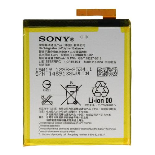 Batterie Origine D'occasion Sony Lis1576erpc / 1288-8534.1 Pour Xperia M4 Aqua