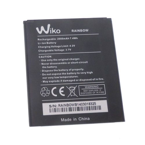 Batterie Origine Neuve Wiko Pour Wiko Rainbow