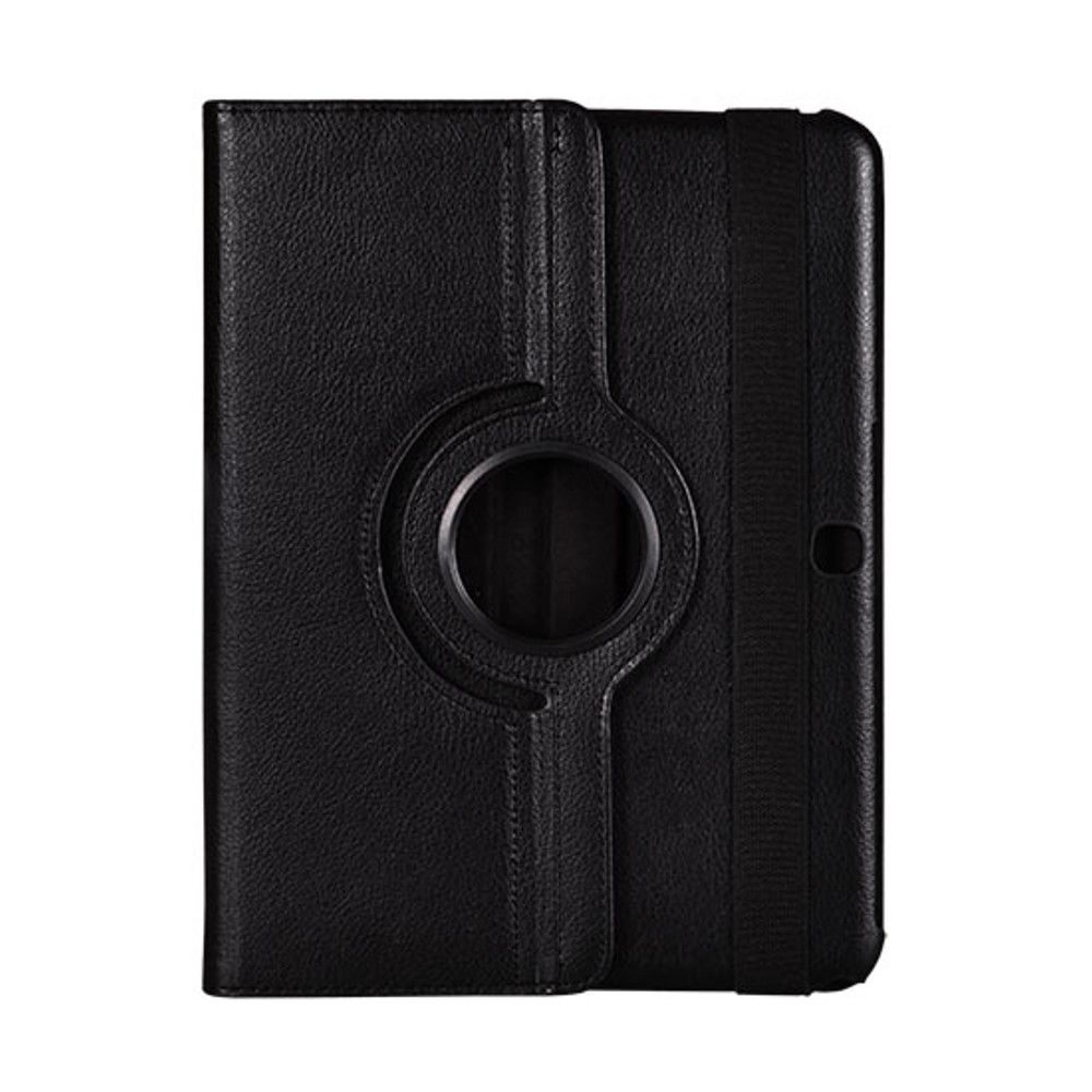 Housse Etui Coque Rotating Folio Pour Samsung T520 Galaxy 10.1 Tab 4 Pro Noir