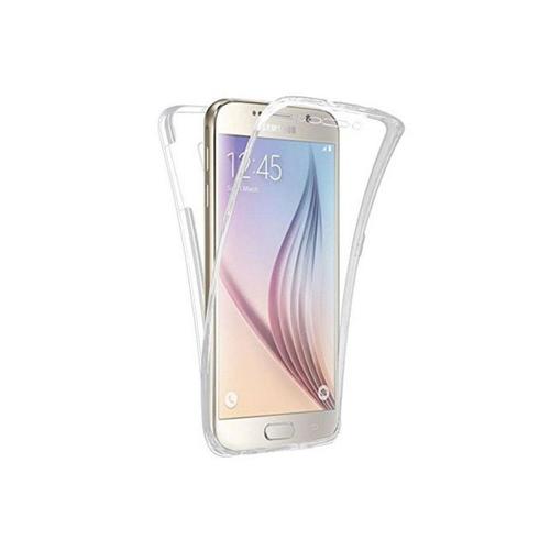 Coque Silicone Transaparente Avant Et Arrière Pour Samsung Galaxy S6 Edge G925